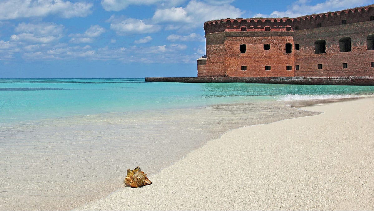 Fort Jefferson sur les Dry Tortugas