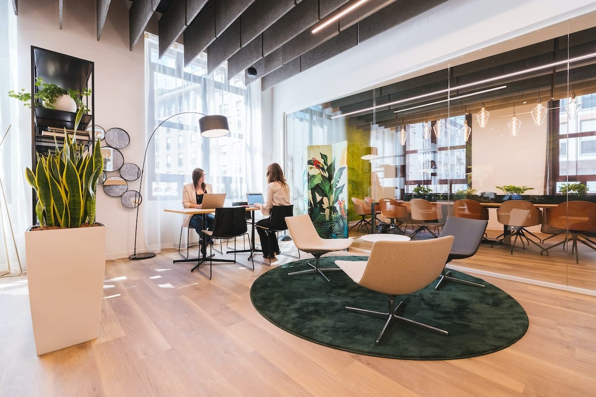 espace de coworking moderne
